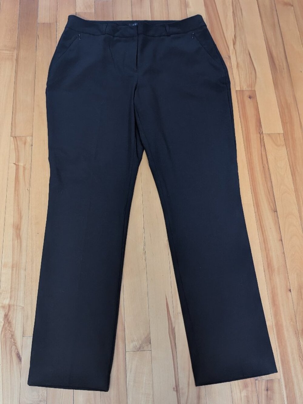 Reitmans - Straight Leg Black Pants Size 12 Regular